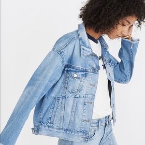 Madewell reconstructed Jean jacket